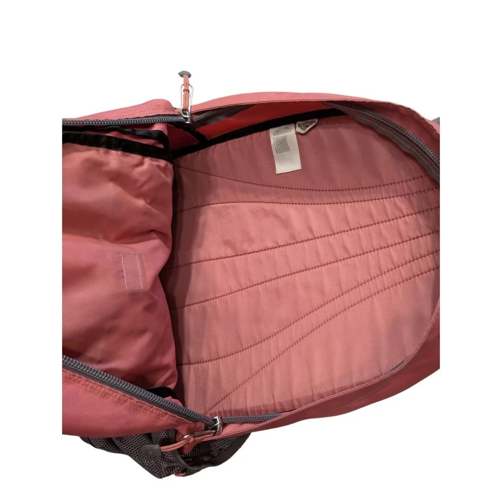 The North Face Jester Backpack Pink Gray Laptop School Bag